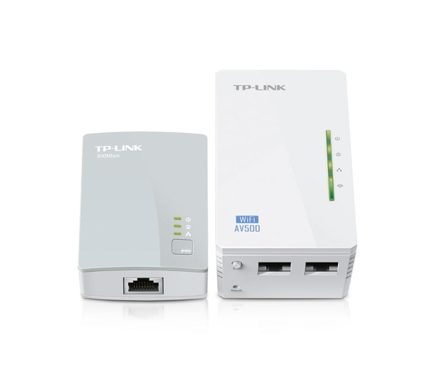 TP-Link TL-WPA4220 KIT PowerLine LAN+WiFi 500Mb/s (2 szt) - 180652 - zdjęcie 3